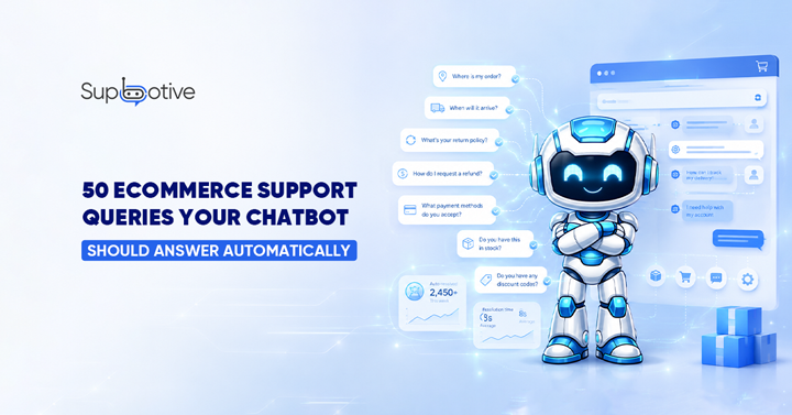 50 Ecommerce Support Queries Your Chatbot Should Answer Automatically 